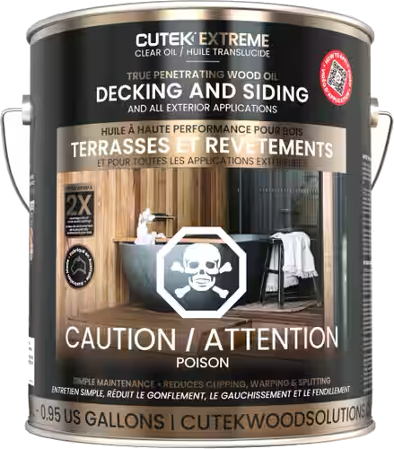 Cutek Extreme penetrating wood oil